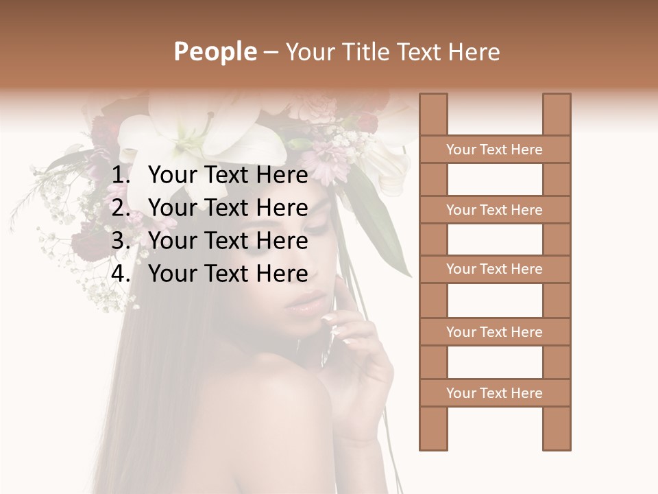 Young Youth Beautiful PowerPoint Template