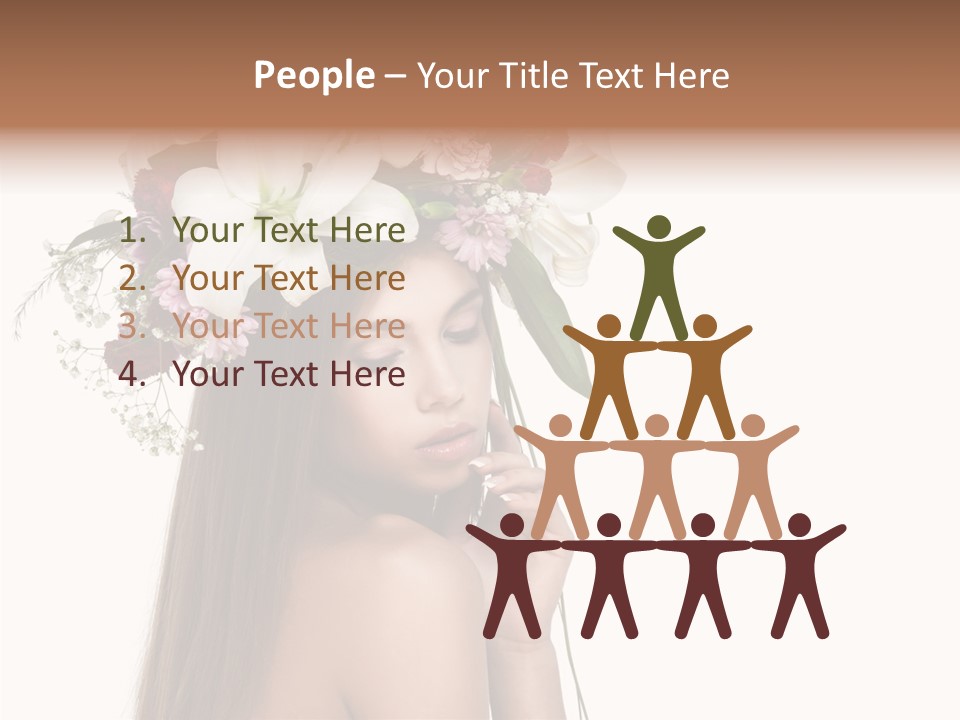 Young Youth Beautiful PowerPoint Template