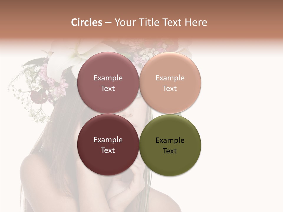 Long Girl Youth PowerPoint Template