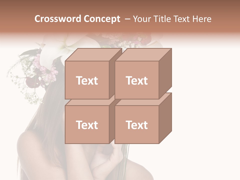 Long Girl Youth PowerPoint Template