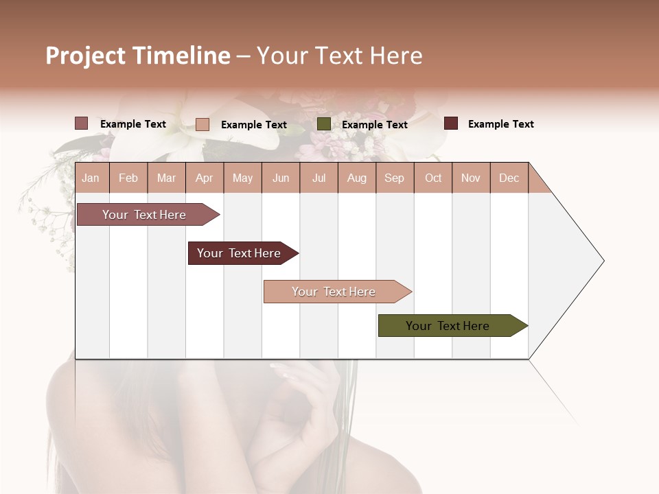 Long Girl Youth PowerPoint Template