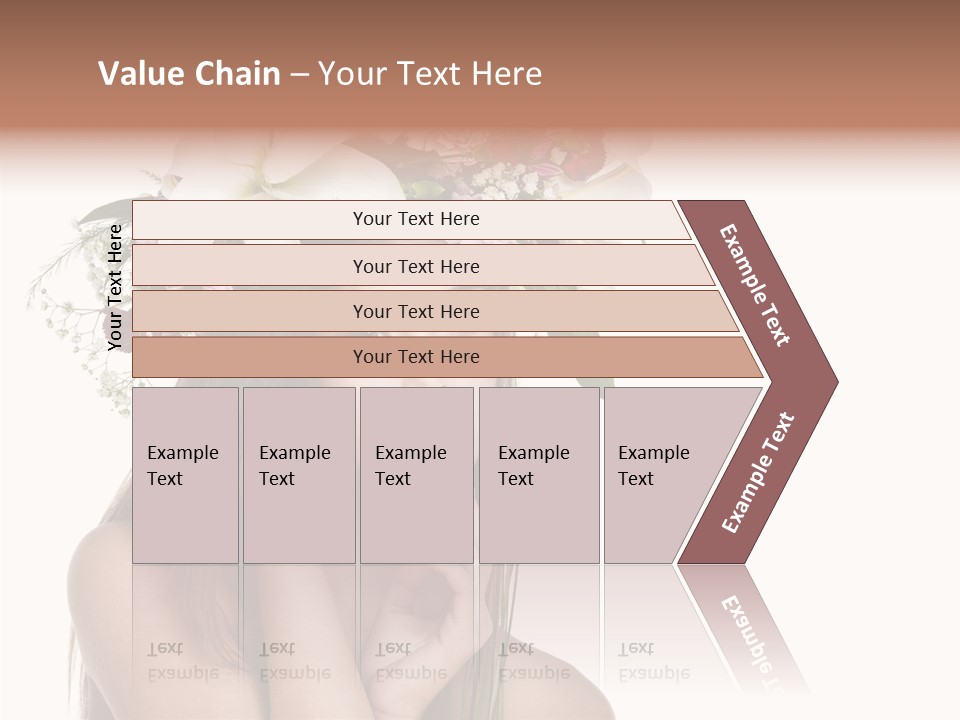 Long Girl Youth PowerPoint Template