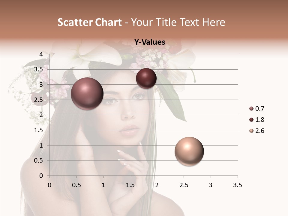 Long Girl Youth PowerPoint Template