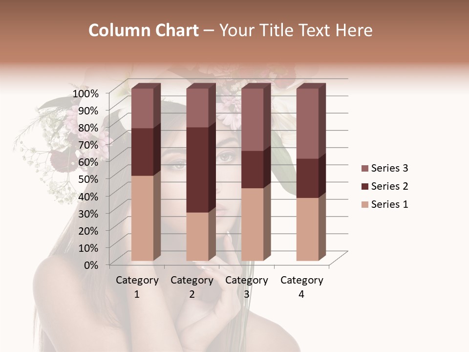 Long Girl Youth PowerPoint Template