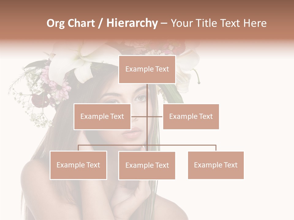 Long Girl Youth PowerPoint Template