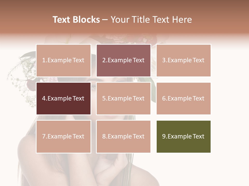 Long Girl Youth PowerPoint Template