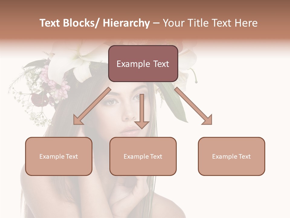 Long Girl Youth PowerPoint Template