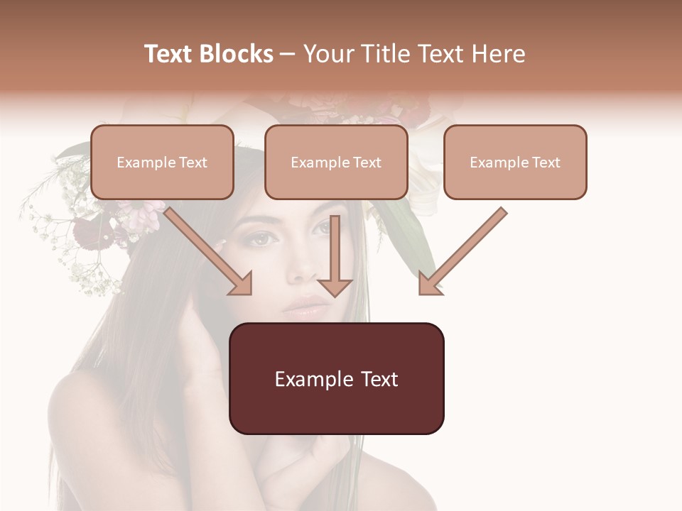 Long Girl Youth PowerPoint Template