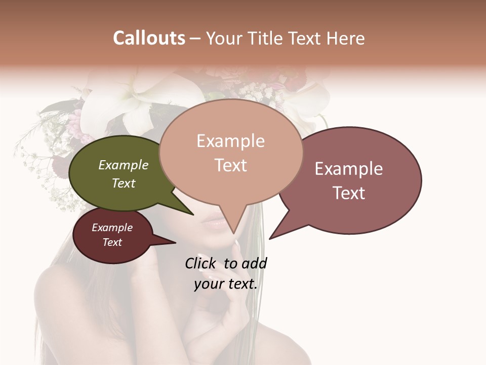 Long Girl Youth PowerPoint Template