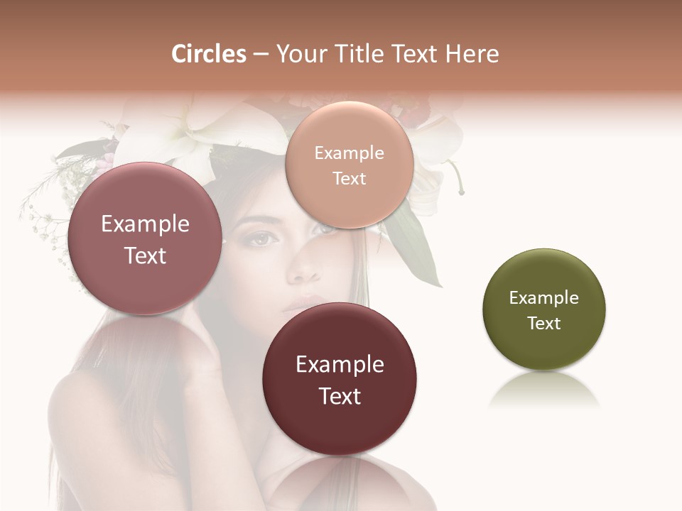 Long Girl Youth PowerPoint Template