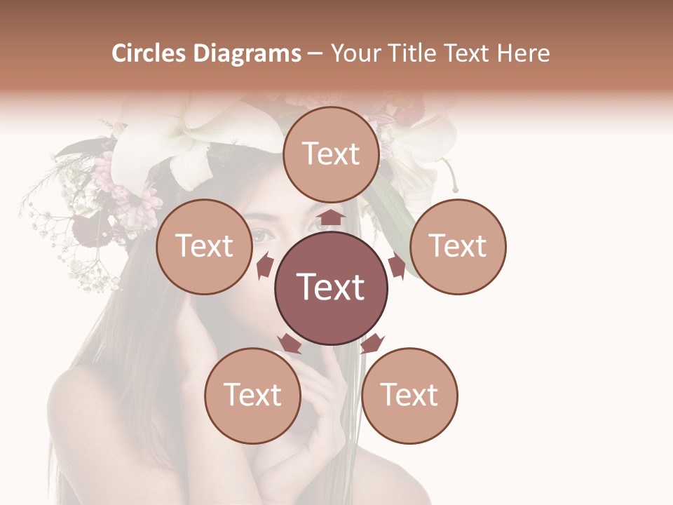 Long Girl Youth PowerPoint Template