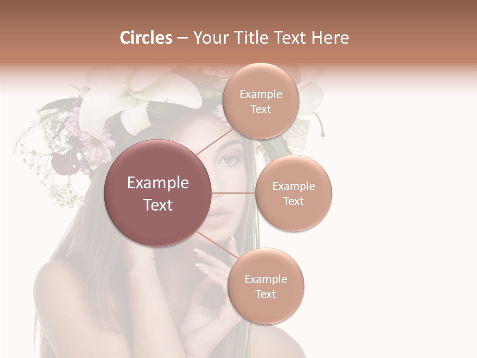 Long Girl Youth PowerPoint Template