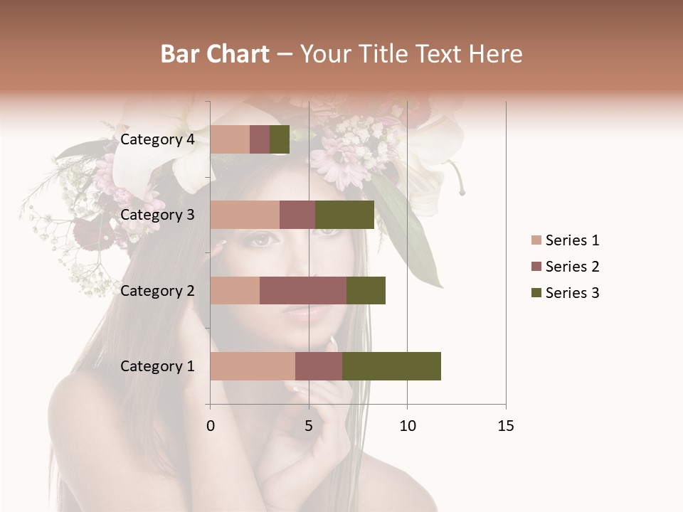 Long Girl Youth PowerPoint Template