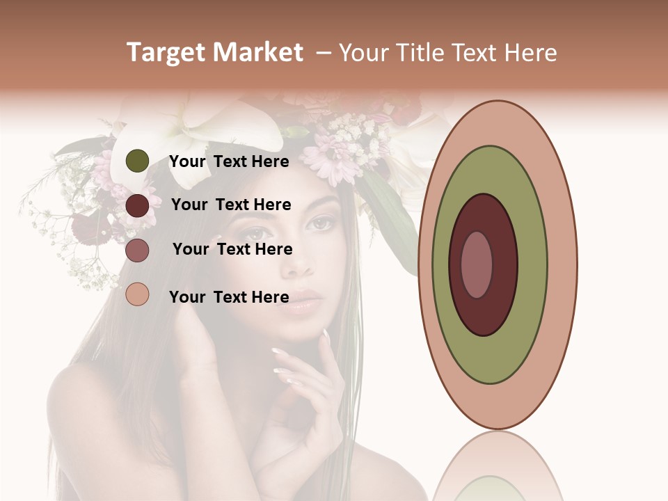 Long Girl Youth PowerPoint Template