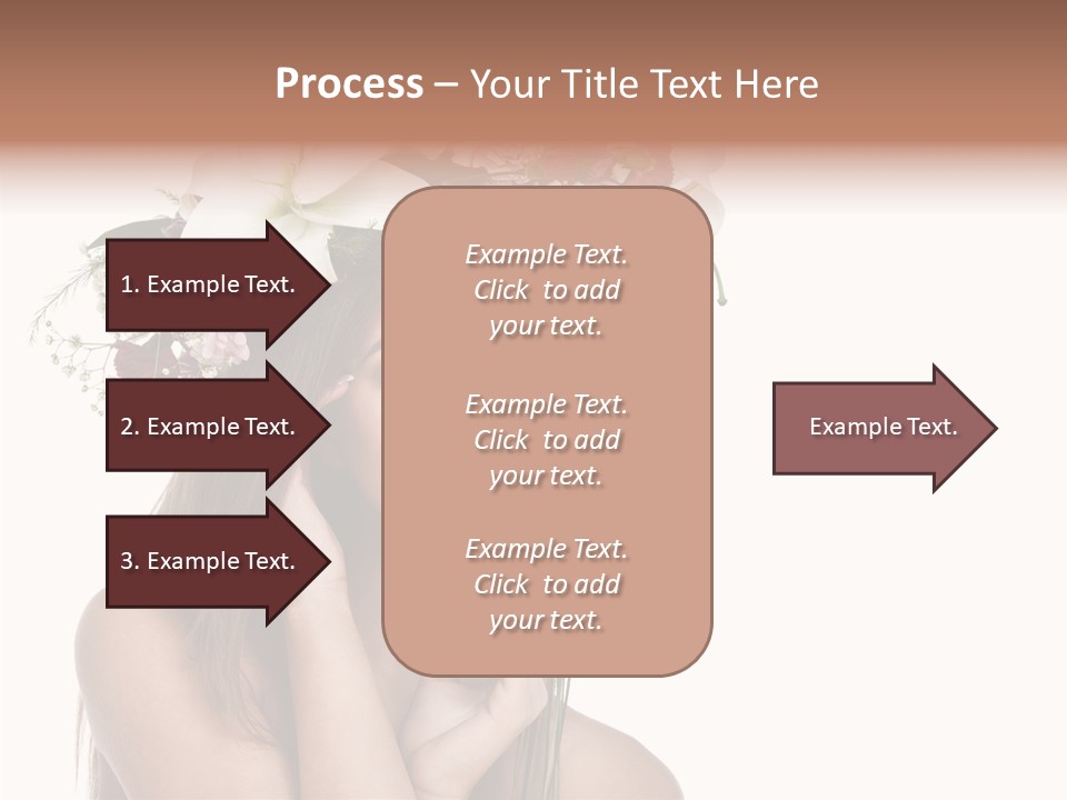 Long Girl Youth PowerPoint Template