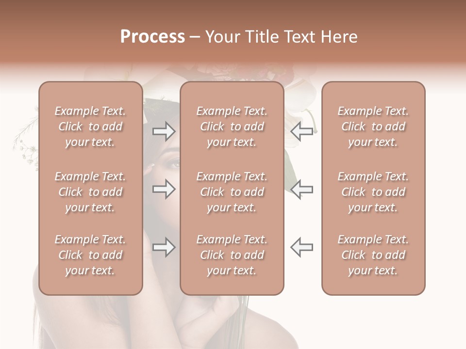 Long Girl Youth PowerPoint Template