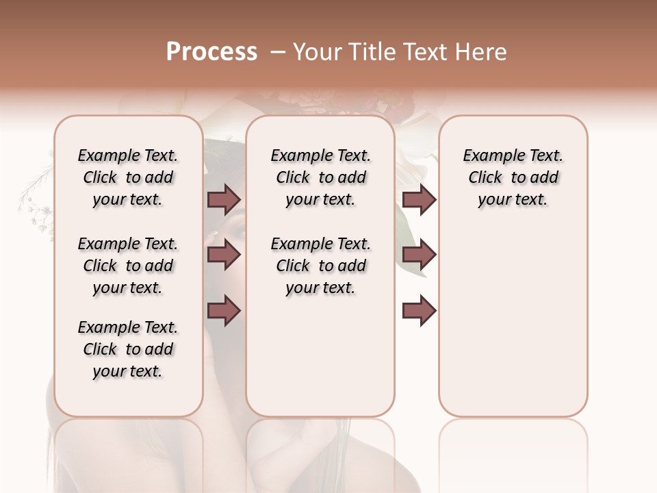 Long Girl Youth PowerPoint Template