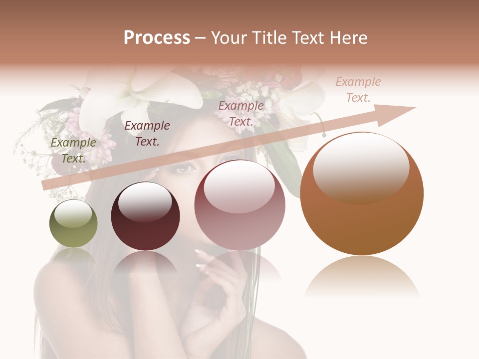 Long Girl Youth PowerPoint Template