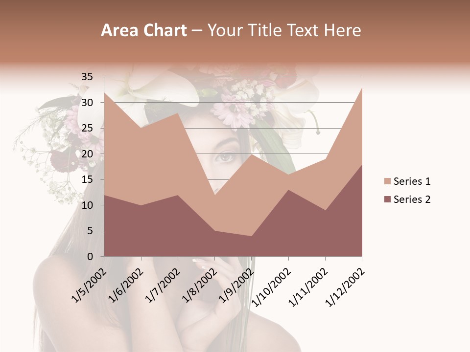 Long Girl Youth PowerPoint Template