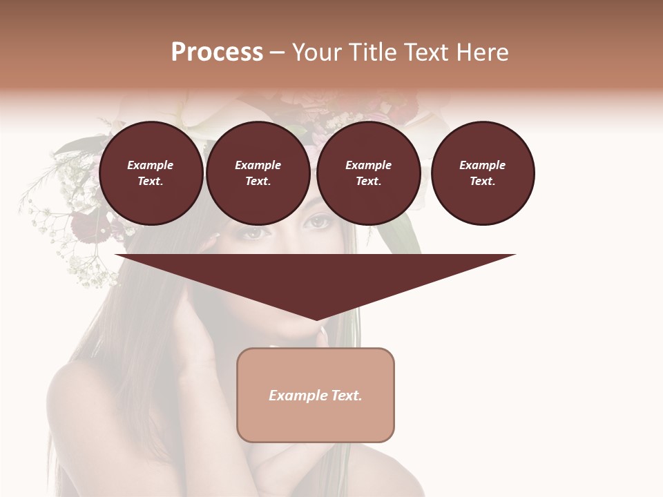 Long Girl Youth PowerPoint Template