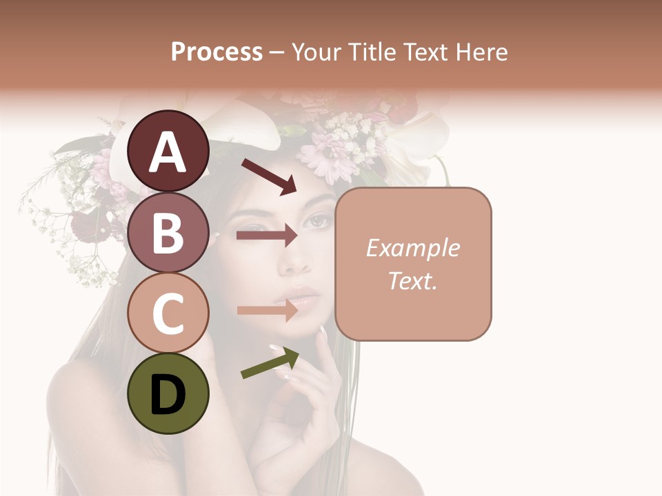 Long Girl Youth PowerPoint Template