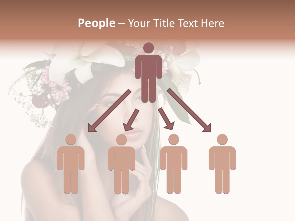 Long Girl Youth PowerPoint Template