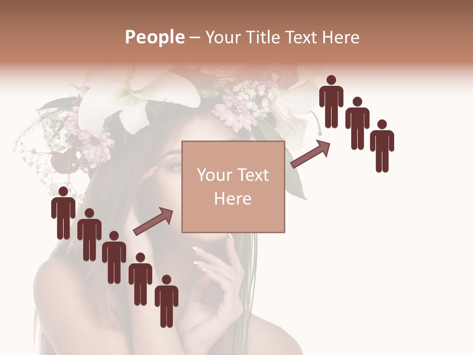 Long Girl Youth PowerPoint Template