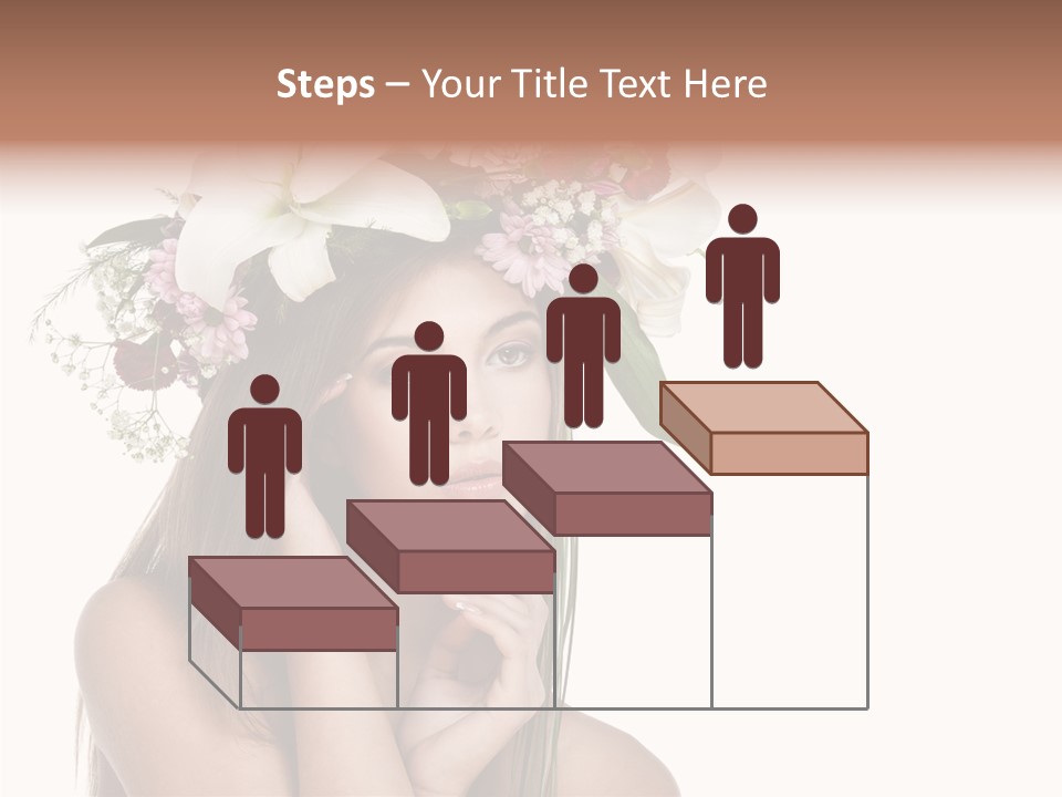 Long Girl Youth PowerPoint Template