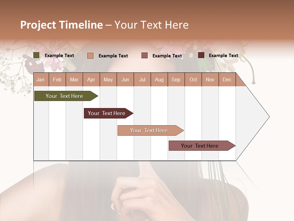 Tan Pretty Portrait PowerPoint Template