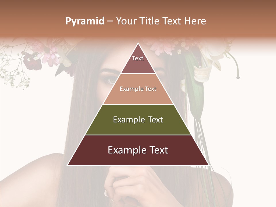 Tan Pretty Portrait PowerPoint Template