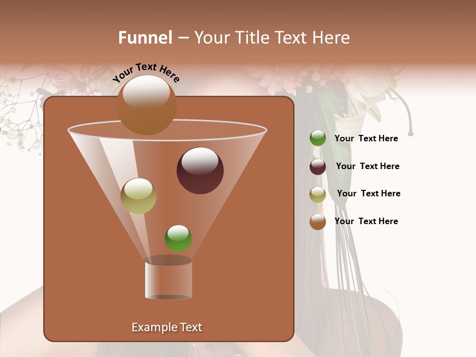 Tan Pretty Portrait PowerPoint Template