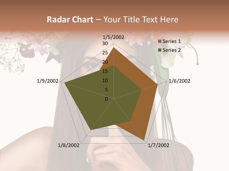 Tan Pretty Portrait PowerPoint Template