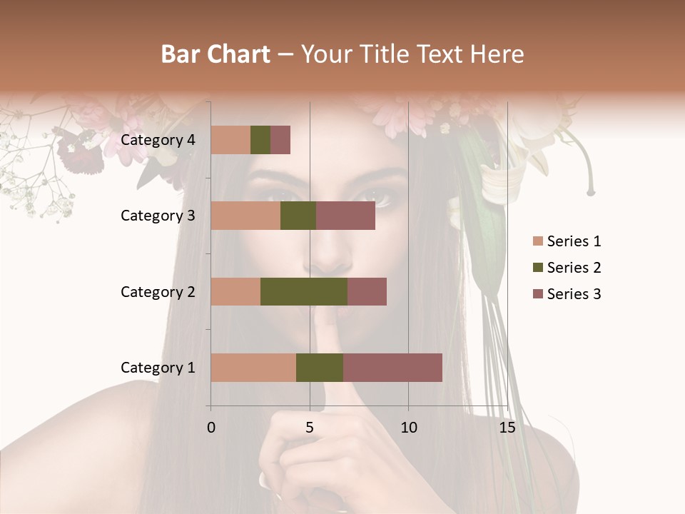 Tan Pretty Portrait PowerPoint Template