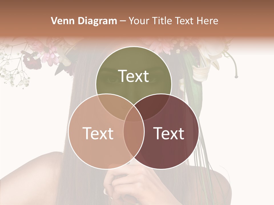 Tan Pretty Portrait PowerPoint Template