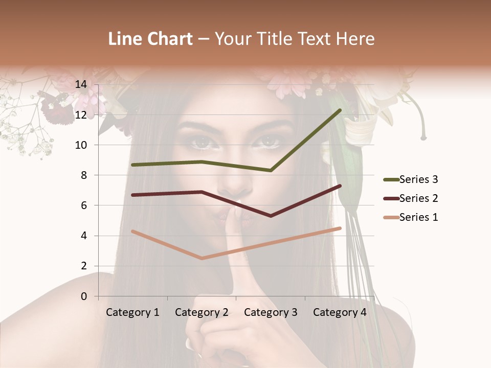 Tan Pretty Portrait PowerPoint Template