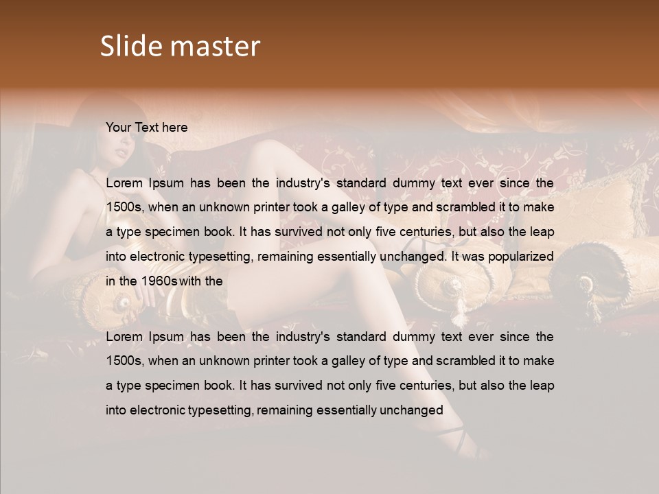 Glasses Beauty Expensive PowerPoint Template