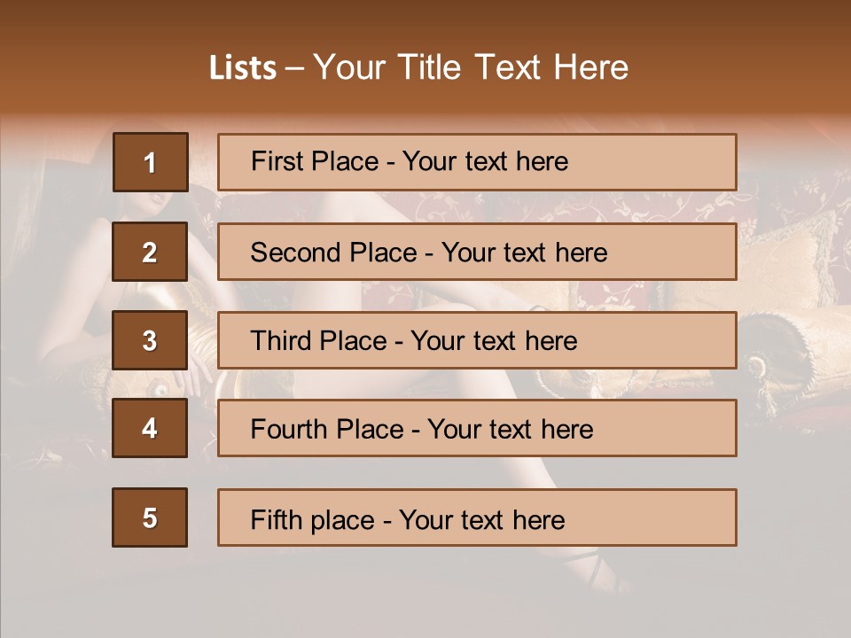 Glasses Beauty Expensive PowerPoint Template