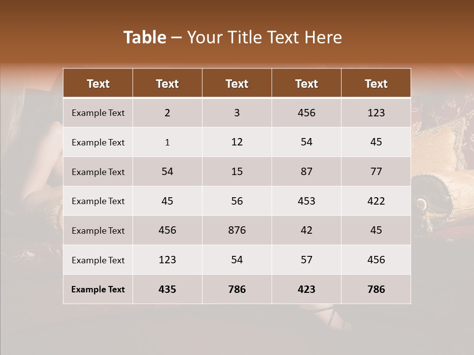 Glasses Beauty Expensive PowerPoint Template