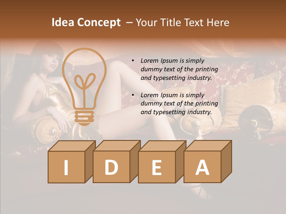 Glasses Beauty Expensive PowerPoint Template