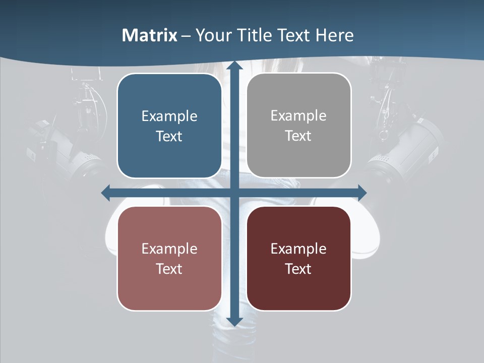 Females Photo Lie PowerPoint Template