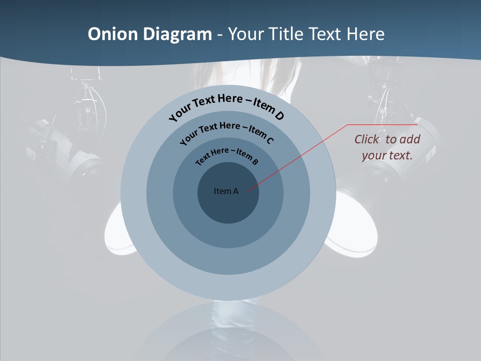 Females Photo Lie PowerPoint Template