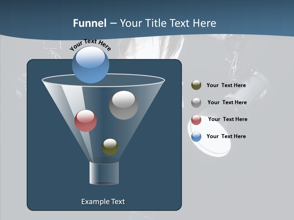 Females Photo Lie PowerPoint Template