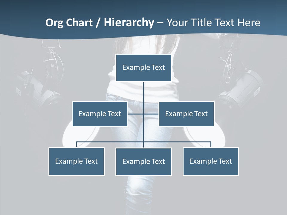 Females Photo Lie PowerPoint Template