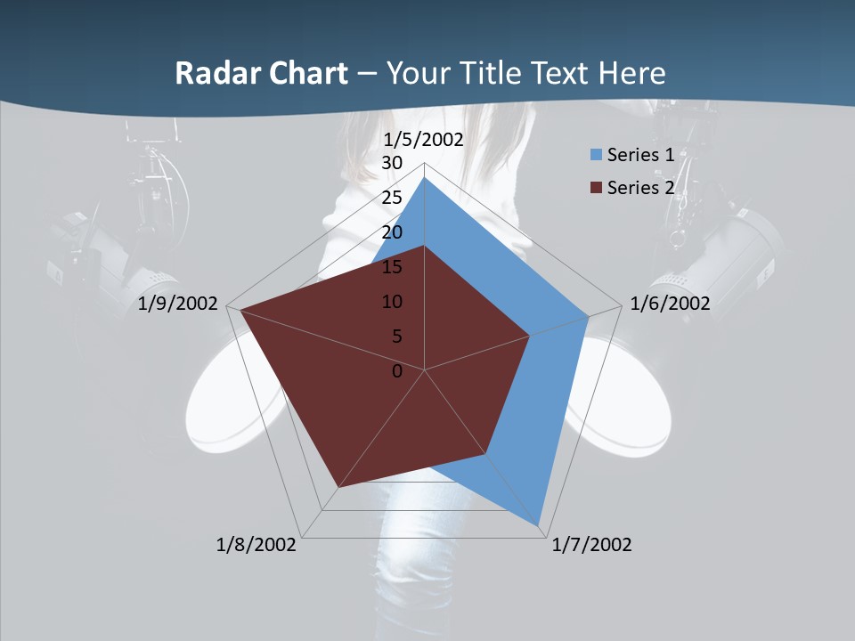 Females Photo Lie PowerPoint Template