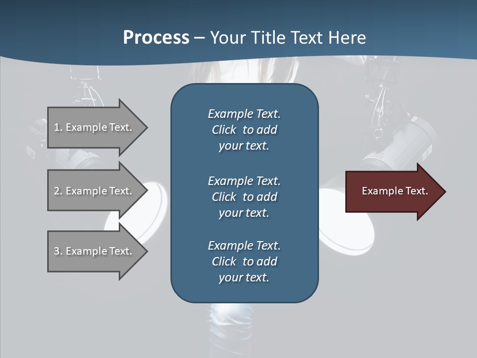 Females Photo Lie PowerPoint Template
