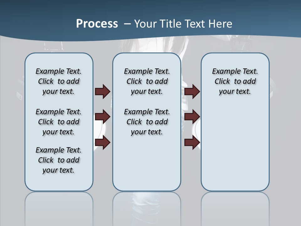 Females Photo Lie PowerPoint Template