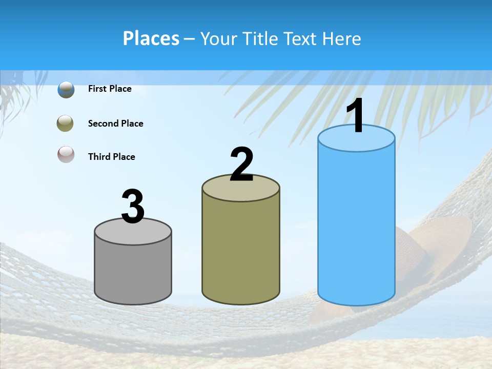Sea Azure Hummock PowerPoint Template