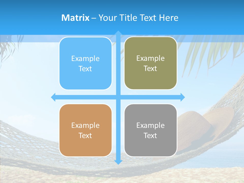 Sea Azure Hummock PowerPoint Template