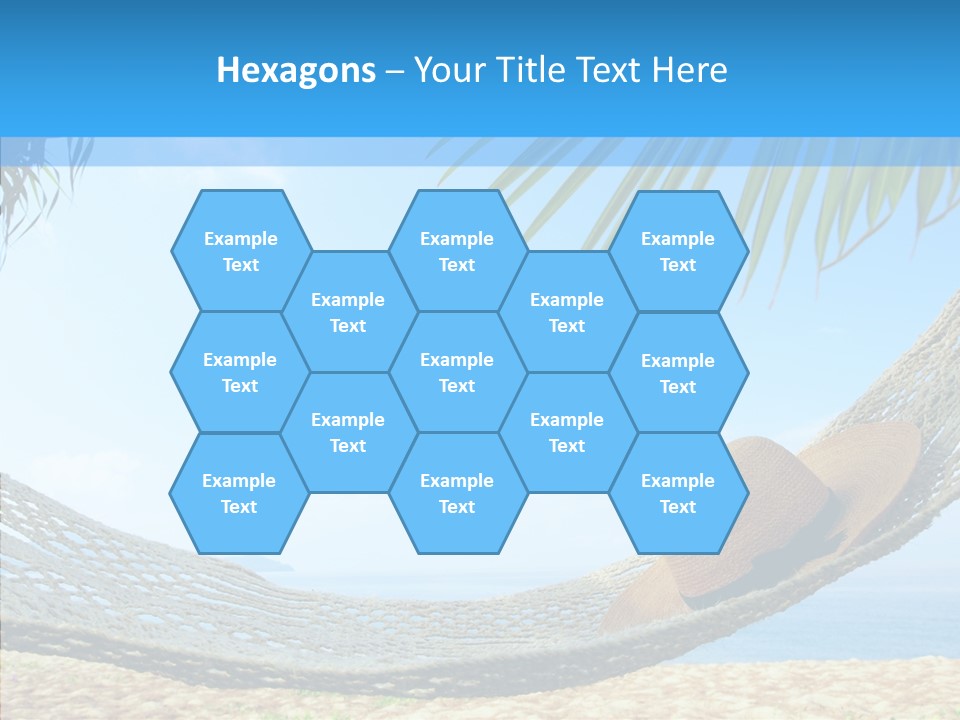 Sea Azure Hummock PowerPoint Template