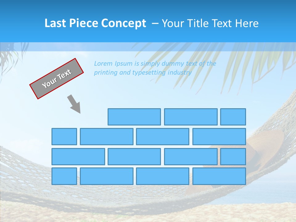 Sea Azure Hummock PowerPoint Template